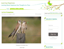 Tablet Screenshot of learning-happiness.com